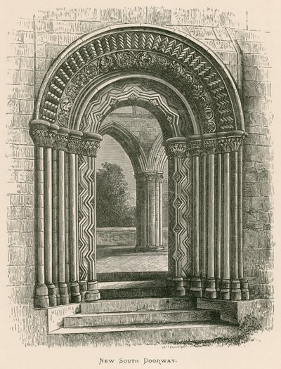 Abbaye de Jedburgh, nouvelle porte sud - Alexander Francis Lydon